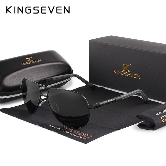 Очки солнцезащитные алюминиевые поляризованные KINGSEVEN K725 (в ассортименте)